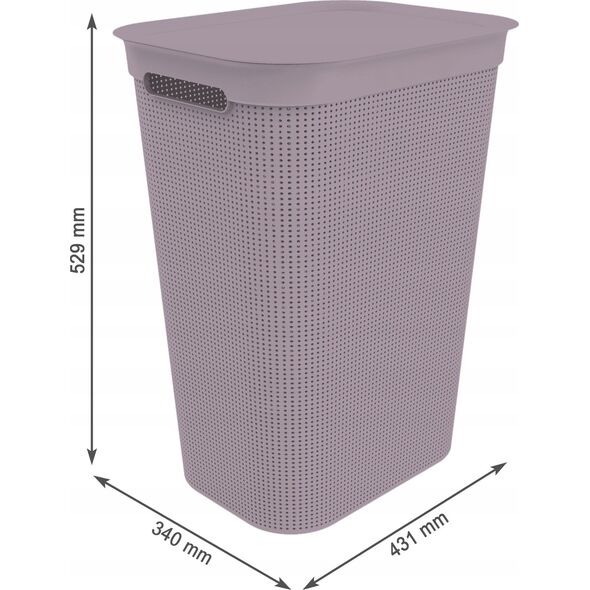 Καλάθι ρούχων Rotho Καλάθι ρούχων Rotho BRISEN, 41l, μωβ 11267553 7610859229274