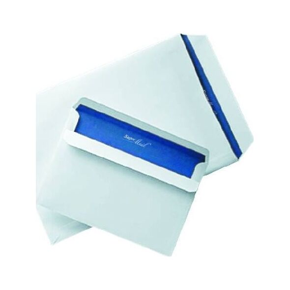 Herlitz Koperty C4 hk (z paskiem) super mail do eleganckiej korespondencji białe 250 szt.