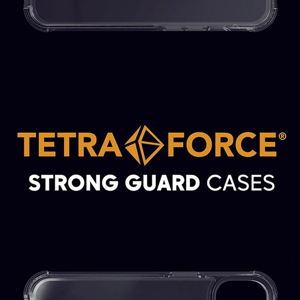 Cellular Line Cellularline Tetra Force Strong Guard - Etui Samsung Galaxy S24 z powłoką MICROBAN (przezroczysty)