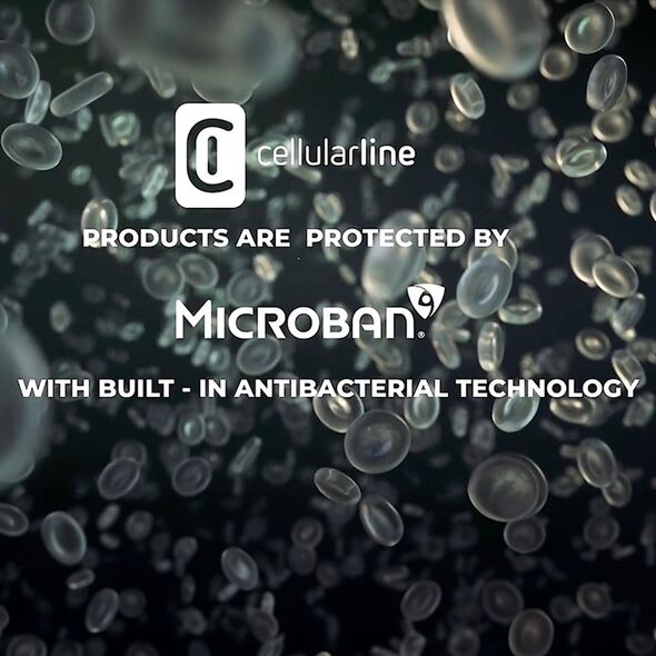 Cellular Line Cellularline Tetra Force Strong Guard - Etui Samsung Galaxy S24 z powłoką MICROBAN (przezroczysty)