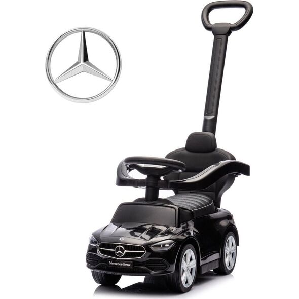 Milly Mally Milly Mally Pojazd z rączką MERCEDES C-Class Deluxe Black