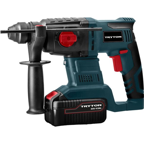 Młotowiertarka Tryton MŁOTO-WIERTARKA 20V, SDS+, 4FUNKCJE, 2J, 2X4AH AKU