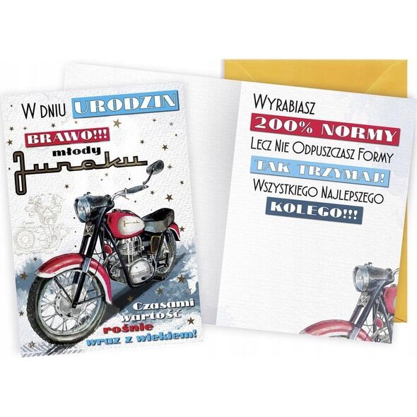 KUKARTKA Karnet Urodziny