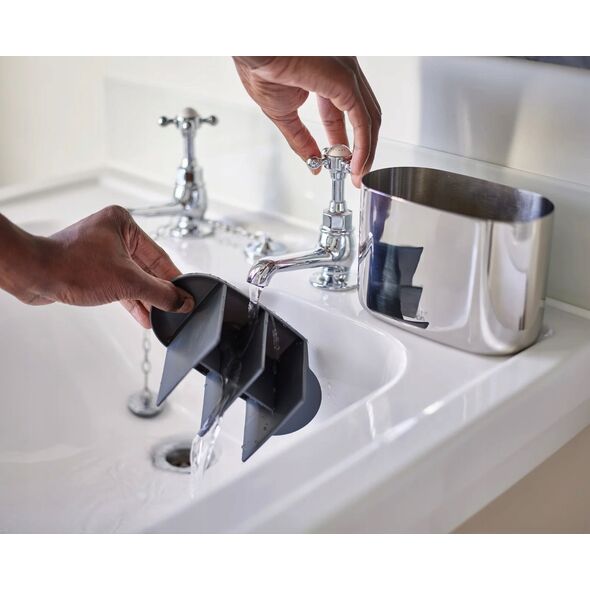 Joseph Joseph Joseph Joseph EasyStore Luxe Large Toothbrush Caddy St. Steel