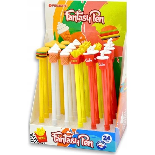 Penmate Długopis Fantazyjny Food (24szt) PENMATE