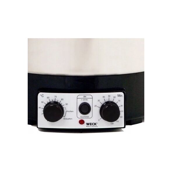 Jata WECK Preserving Cooker Stainless Steel with Clock