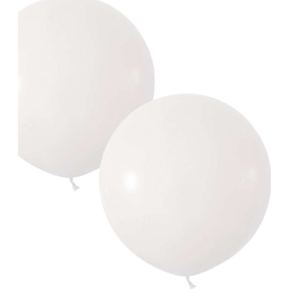 GoDan Balony Beauty&Charm pastelowe białe 2szt