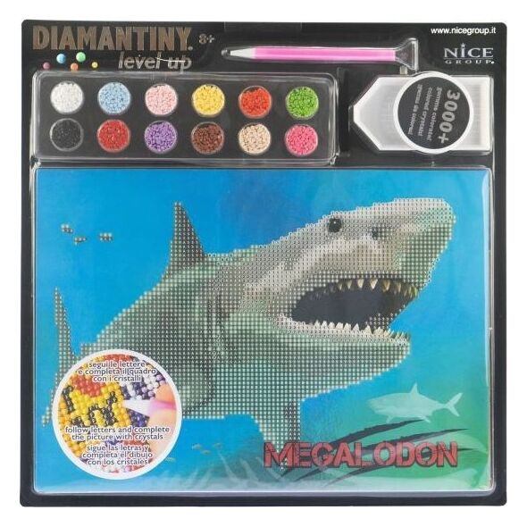 Russell Mozaika diamentowa Level Up - Megalodon