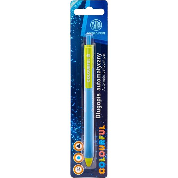 Astra Długopis automatyczny Colorful 0,6mm ASTRA