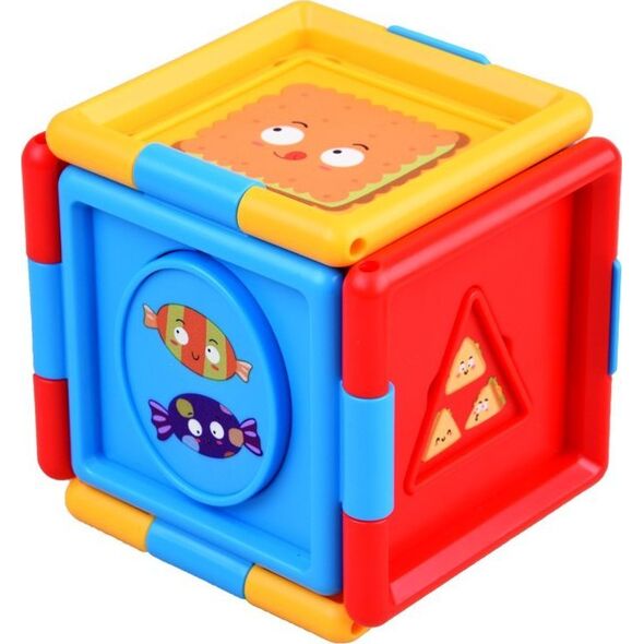 HOLA Edukacyjna rozkładana Kostka logiczna ZA4539