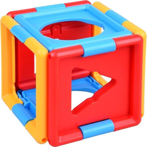 HOLA Edukacyjna rozkładana Kostka logiczna ZA4539