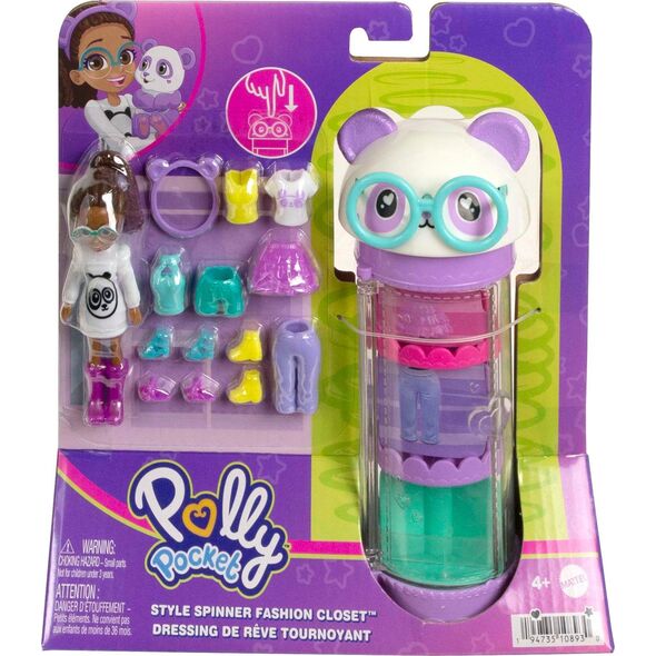 Mattel Mados priedų ir spintos rinkinys Polly Pocket