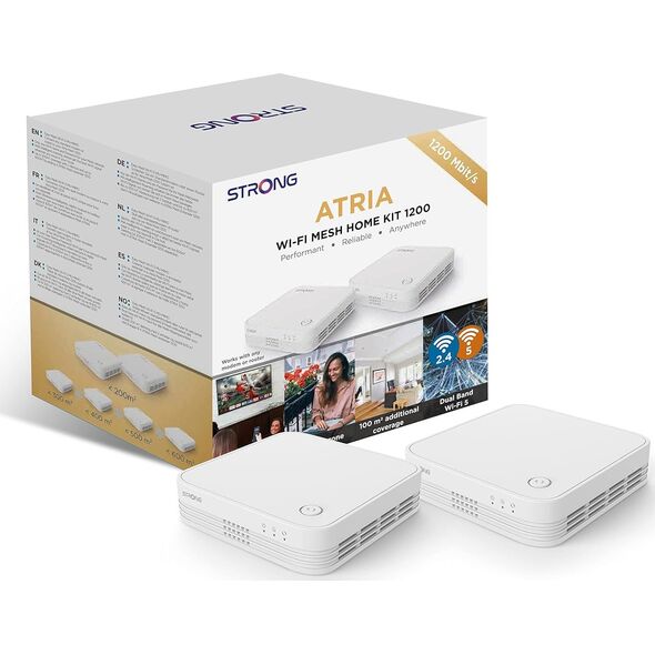 Access Point Strong Strong Mesh Home Kit 1200 (2x Extender in duo Pack) V2