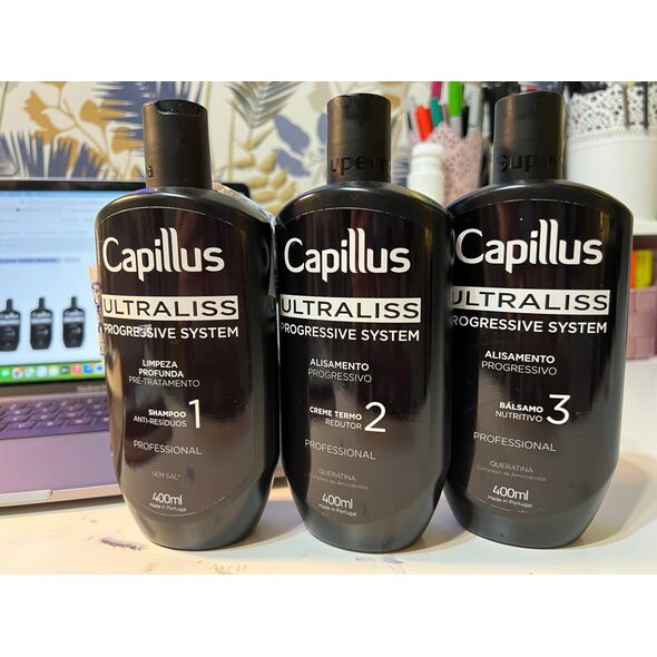 Activeshop Capillus Ultraliss Nanoplastia, szampon oczyszczający, krok 1, 400ml