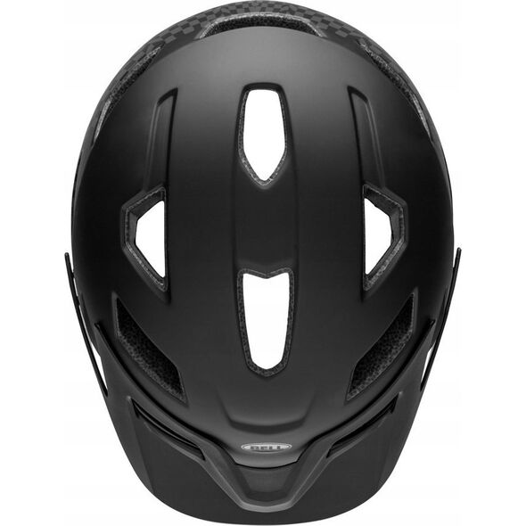 Bell Kask juniorski BELL SIDETRACK INTEGRATED MIPS wavy checks matte black roz. Uniwersalny (50–57 cm) (NEW 2024)