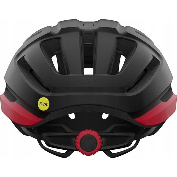 Giro Kask szosowy GIRO ISODE II INTEGRATED MIPS matte black red roz. Uniwersalny (54-61 cm) (NEW 2024)