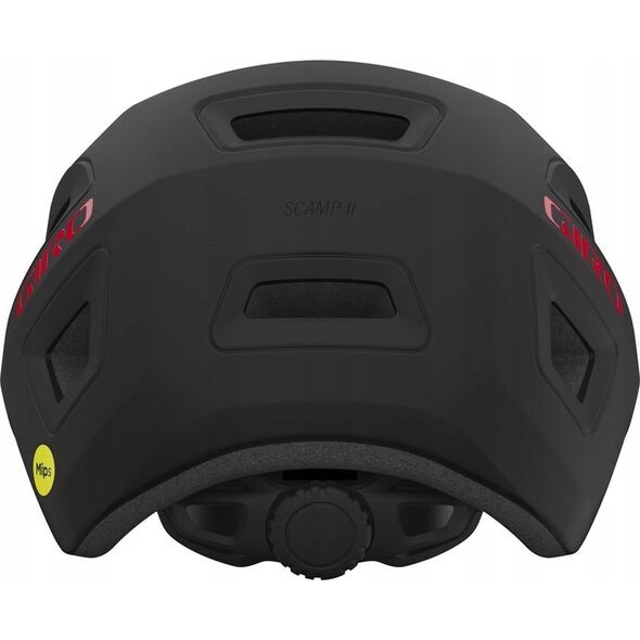 Giro Kask dziecięcy GIRO SCAMP II MIPS matte black red roz. S (49-53 cm) (NEW 2024)