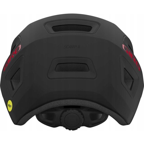 Giro Kask dziecięcy GIRO SCAMP II matte black red roz. XS (45-49 cm) (NEW 2024)