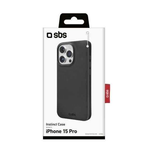 SBS Mobile SBS Instinct Cover iPhone 15 Pro schwarz