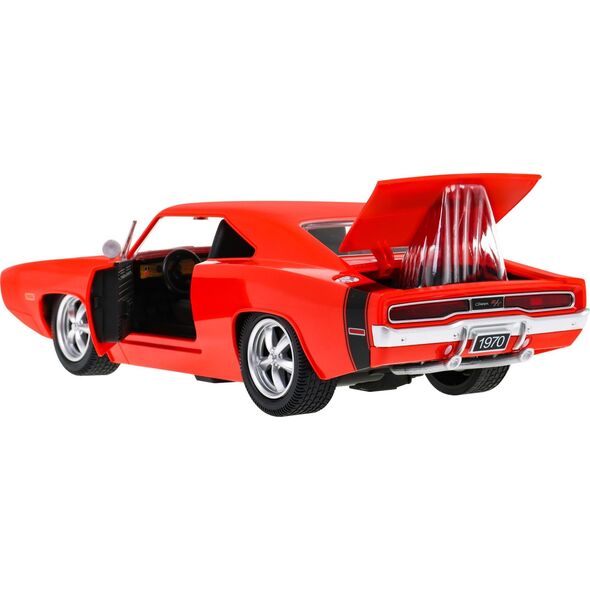Rastar 1970 Dodge Charger RT czerwony RASTAR model 1:16 Zdalnie sterowane auto + Pilot