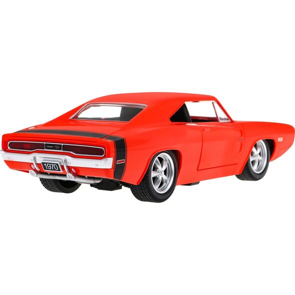 Rastar 1970 Dodge Charger RT czerwony RASTAR model 1:16 Zdalnie sterowane auto + Pilot