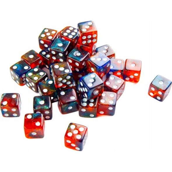 Gamegenic Gamegenic: Galaxy Series - D6 Dice Set (12 mm) - Mars