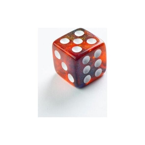 Gamegenic Gamegenic: Galaxy Series - D6 Dice Set (12 mm) - Mars