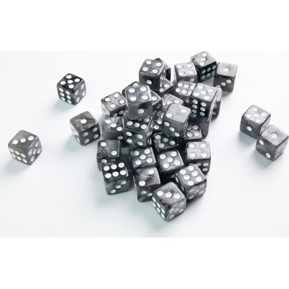 Gamegenic Gamegenic: Galaxy Series - D6 Dice Set (12 mm) - Moon
