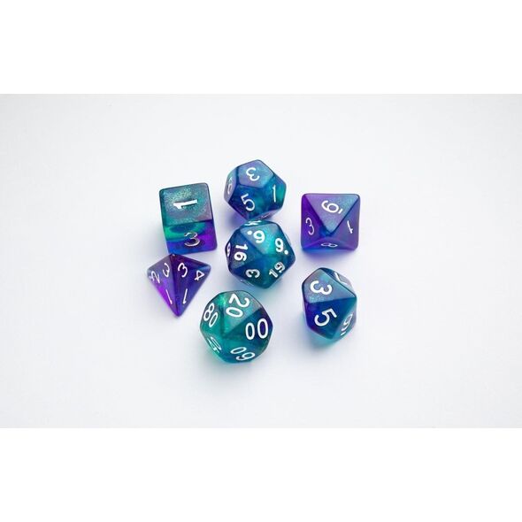 Gamegenic Gamegenic: Galaxy Series - RPG Dice Set - Neptune