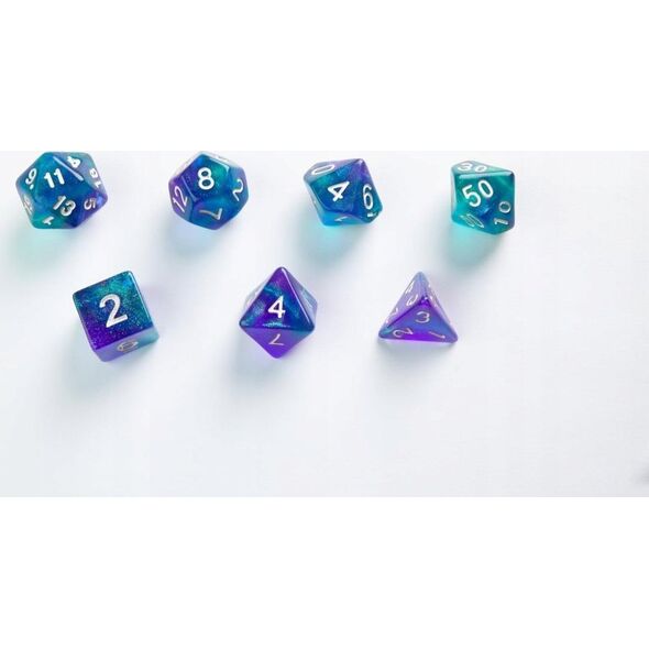 Gamegenic Gamegenic: Galaxy Series - RPG Dice Set - Neptune