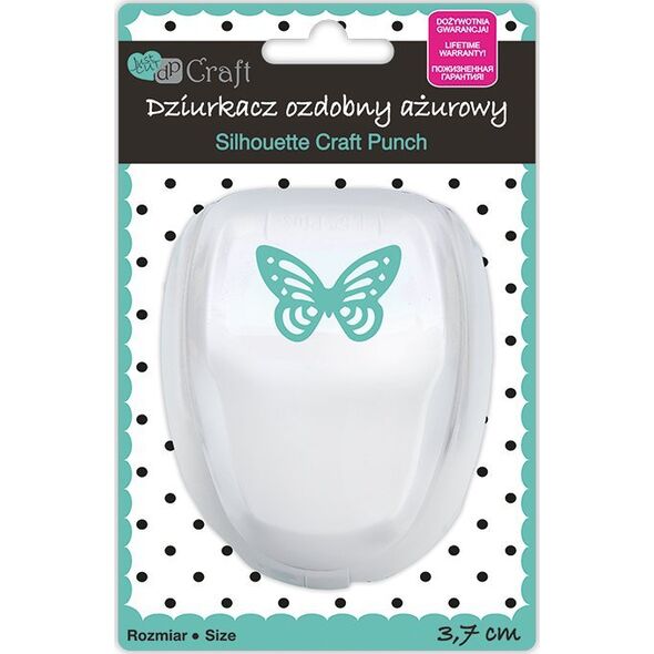 DP Craft Dziurkacz ozdobny ażurowy 3,7cm motyl