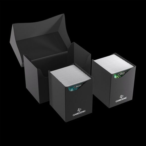 Gamegenic Gamegenic: Double Deck Holder 200+ XL - Black