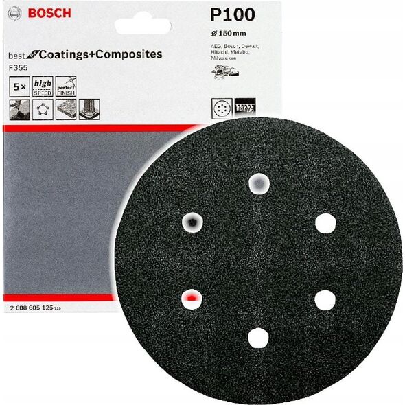 Bosch Bosch SLIBEBLAD 150 SIC K100 5 STK