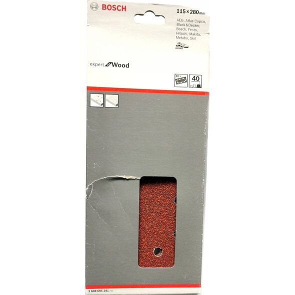 Bosch Bosch SLIBEBLAD 115X280MM K40 10 STK