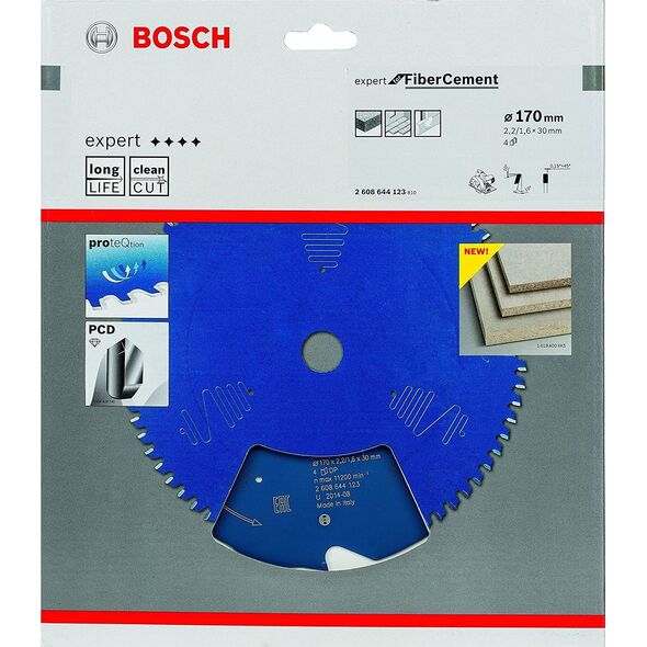 Bosch Bosch RUNDSAVKL 170X30X2,2MM 4T EXP FIBER CEME