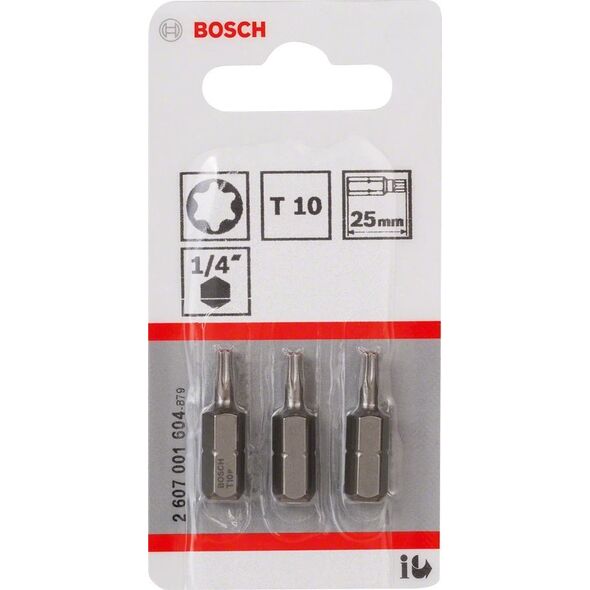 Bosch Bosch 2 607 001 604 - Torx - T10 - 25,4 / 4 mm (1 / 10,20cm (4") ) - Hexagonal (2607001604)