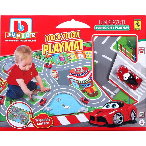 Bburago BB JUNIOR play mat Ferrari Junior City, 16-85007