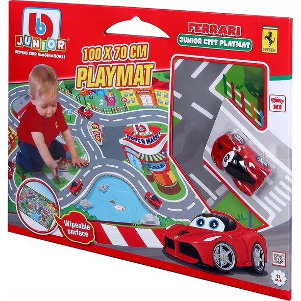 Bburago BB JUNIOR play mat Ferrari Junior City, 16-85007