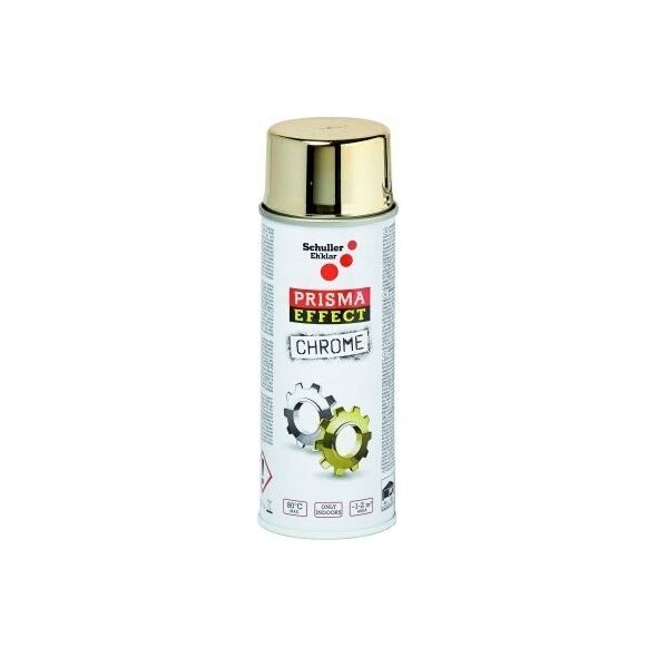 Schuller spraymaling - Prisma Effect Chrome gold