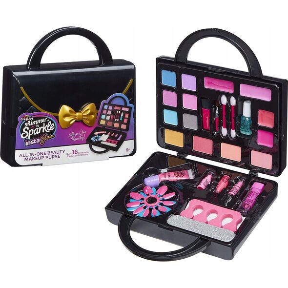 Character Options Shimmer 'n Sparkle Shimmer and Sparkle - InstaGlam - Cosmetic Purse - Black (40-00623) (40-00623)