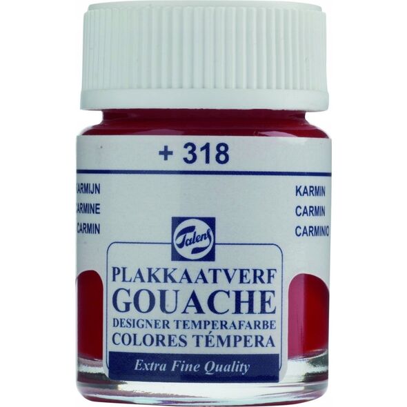 Talens Talens Gouache Extra Fine Quality Bottle Carmine 318