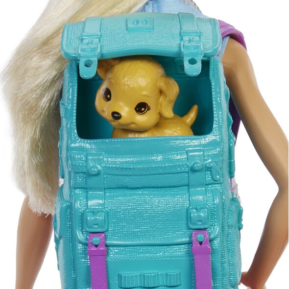 Lalka Barbie Barbie Barbie Camping doll with accessories (1 pcs) - Assorted