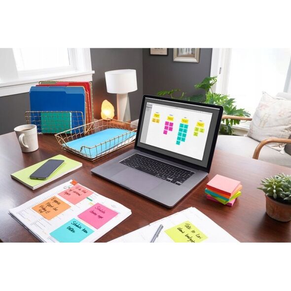 Post-it Post-It 7100259224, Rectangle, Blue, Green, Orange, Pink, Paper, Poptimistic, 127 mm, 76 mm