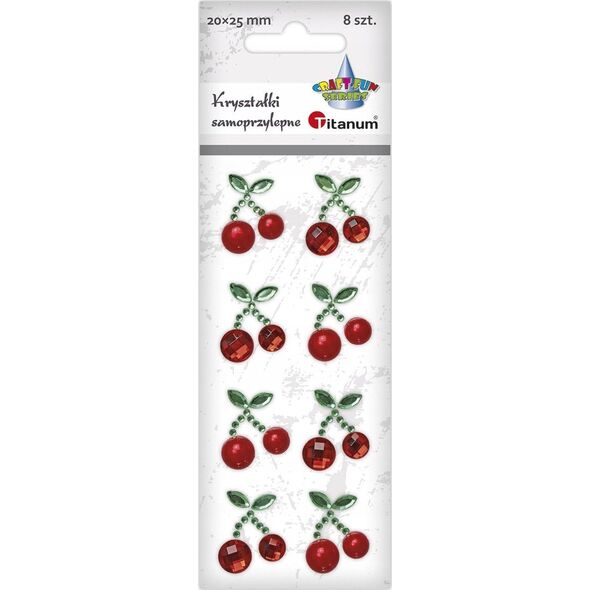 Craft with Fun Kryształki samoprzylepne wi¶nie 8szt