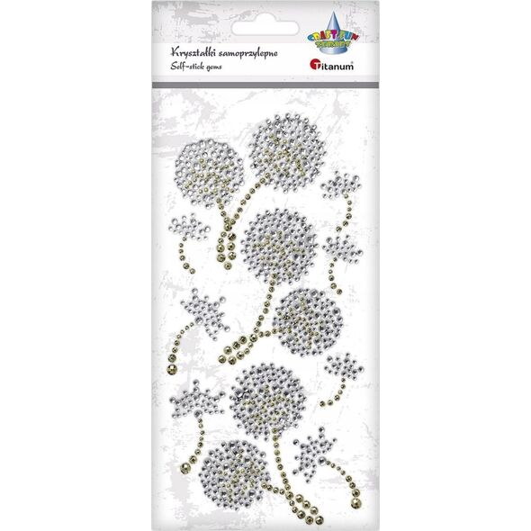 Craft with Fun Kryształki samoprzylepne dmuchawce 10szt