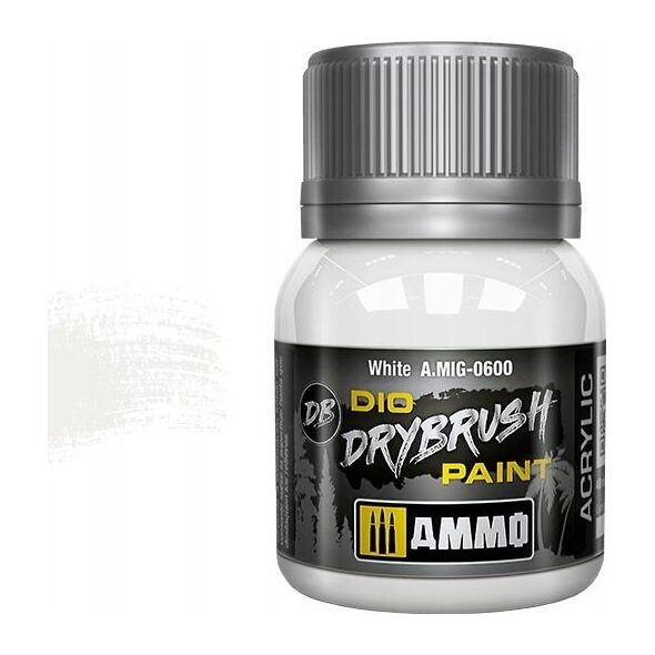 Vallejo Ammo: DIO Drybrush - White