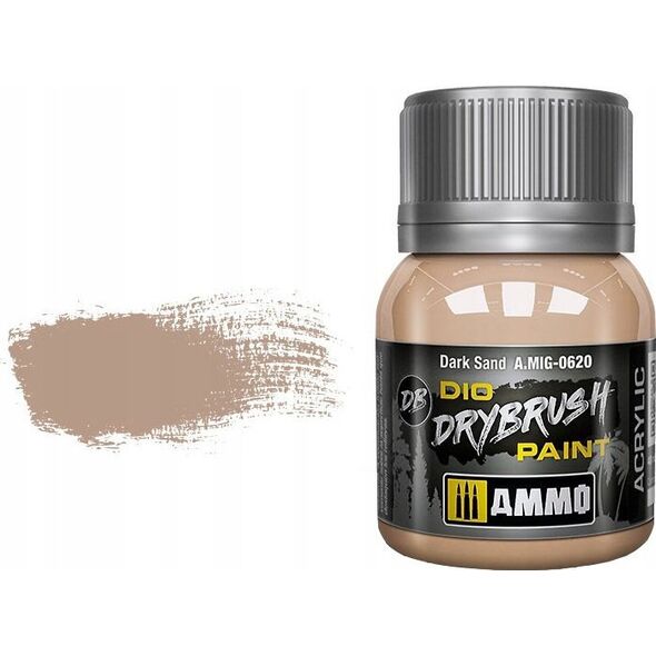 Vallejo Ammo: DIO Drybrush - Dark Sand