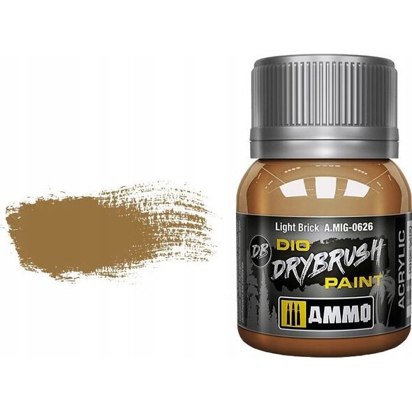 Vallejo Ammo: DIO Drybrush - Light Brick