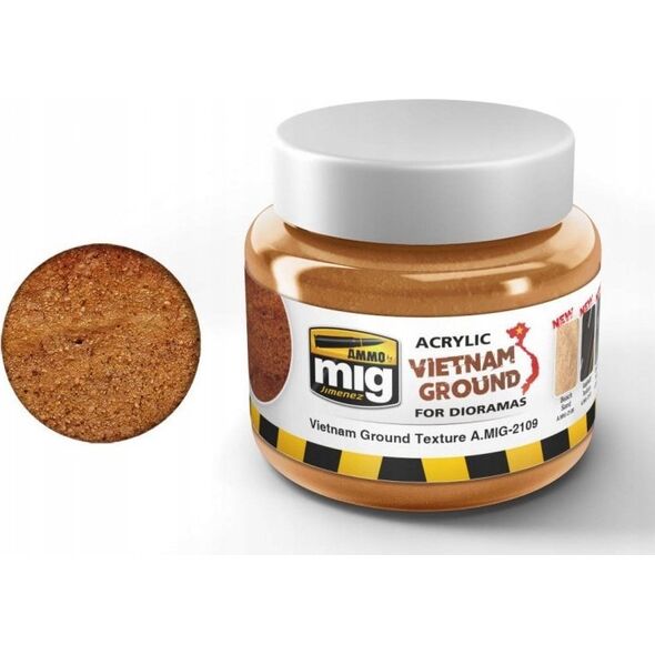 Vallejo Ammo: Acrylic Mud for Dioramas - Vietnam Ground (250 ml)