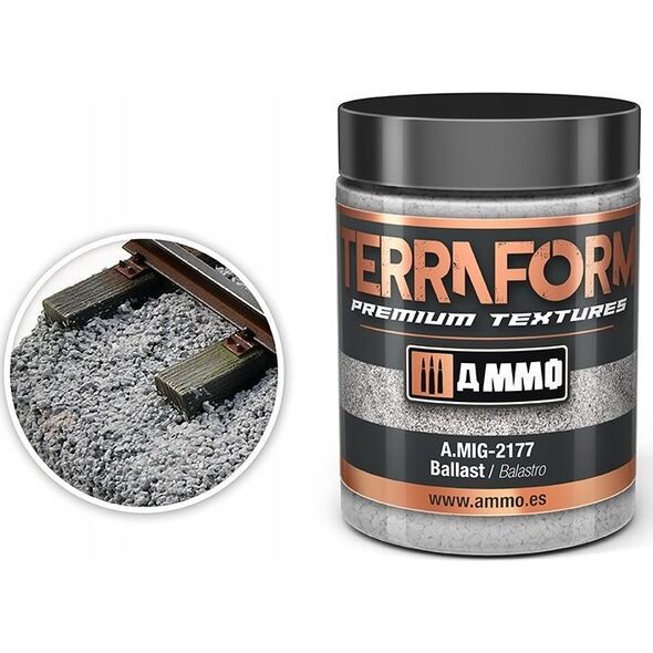 Vallejo Ammo: Terraform Premium Textures - Ballast